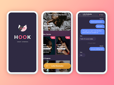 Chat stories app