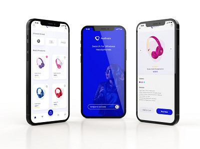 Audiozac app app desing design ecommerce app design graphic design mobile uiux ui uiux uiux design ux