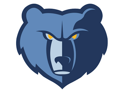 Memphis Grizzlies Logo illustration illustrator logo logodesign nba