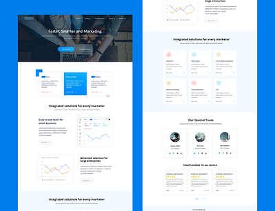 HIke branding design minimal ui ux web web design