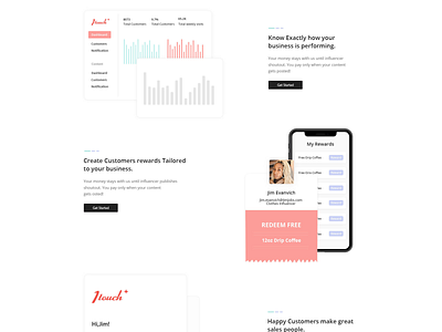 Steps flat illustration ui ux web design