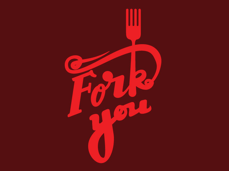 Fork You by Jason Rain on Dribbble