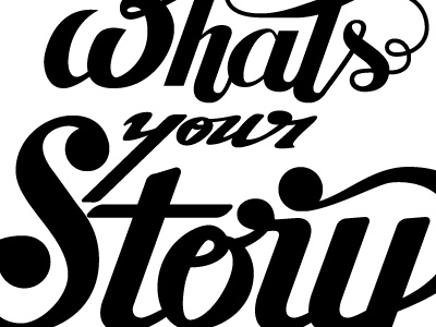 Whats Your Story frame frame pattren hand lettering letterer patterns whats your story your story