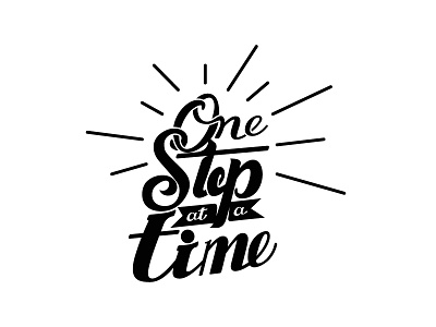 One step at a time dont give up hand lettering inspirational handlettering letterer motivating motivational motivational handlettering one step one step at a time one time