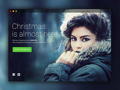 Offer Card - Day 1 call to action christmas hero image offer card sarcasm ux sarcastic ui ui ux