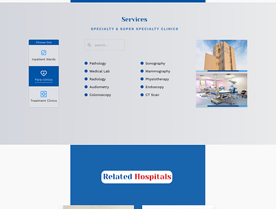 MINIMAL WEBDESIGN FOR HOSPITAL landing webdesign minimal landing ui web design