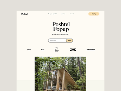 Poshtel - Design Explorations design ikea interface minimal poshtel simple ui ux web website