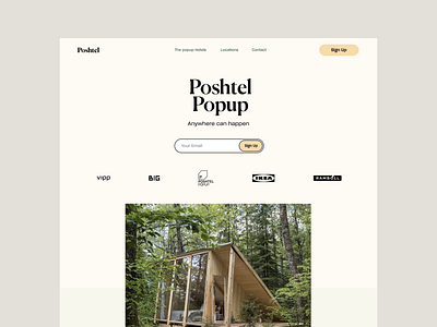 Poshtel - Design Explorations