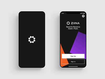 Ziina - App Screens app app design application banking finance loader money payment settings transfer