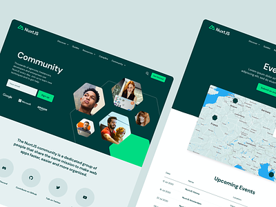 NuxtJS - UI Design #4 b2b design dev frontend interface platform ui ux web