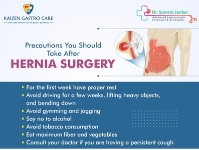 Precautions you should take after hernia surgery- Dr. Samrat Jan by Dr ...