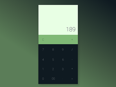 Calculator (Javascript) calculator figma flat design javascript mobile app uiux ux