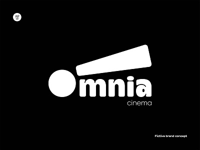 Omnia cinema - Brand concept ✌ art direction brand brand concept branding cinema circle concept concept design design graphisme identity logo logodesign logotype movie theater typography white