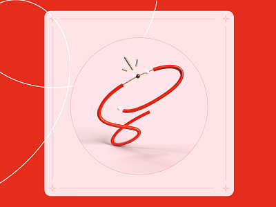 36 days of type - S ! 36daysoftype design graphisme illustration letter lettre line red render rendering s type typography work