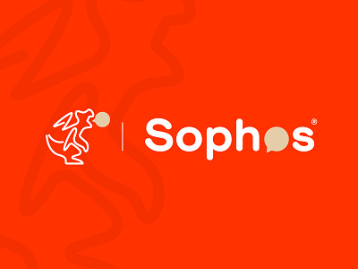 Sophos® app app logo brand branding chat custom design dragon graphic design identity identity design logo logo design logotype mark symbol work