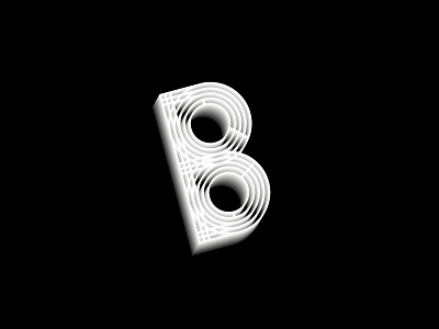 Type B 36dayoftype b black design type typography vector white work