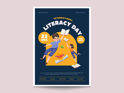 Literacy day flyer