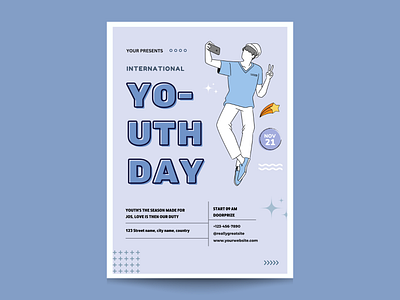 Youth day flyer