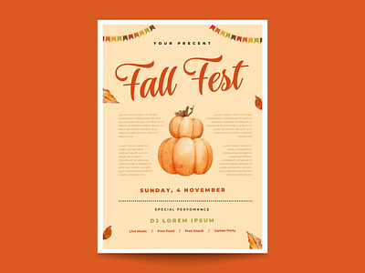 Fall fest flyer