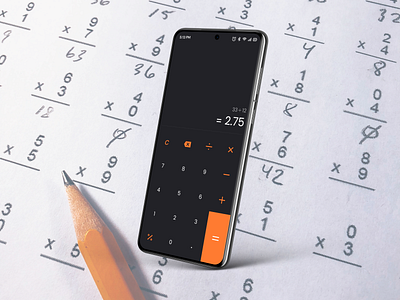 Calculator app calculator design ui