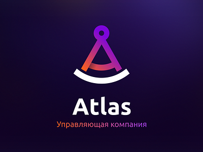 Atlas Logotype branding four bureau four buro graphic design logo