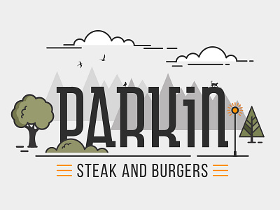 ParkIn - Illustration four bureau four buro graphic design illustration logotype parkin pub