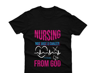 NURSE TSHIRT DESIGN adventure branding design graphic design illustration logo nurse nurse tshirt t shirt t shirt design typography ui
