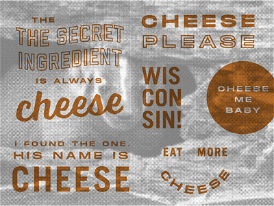 Cheese branding cheese design logo madison typography wisconsin