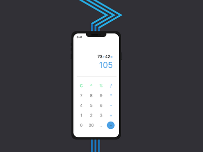 Calculator 004 dailyui design ui