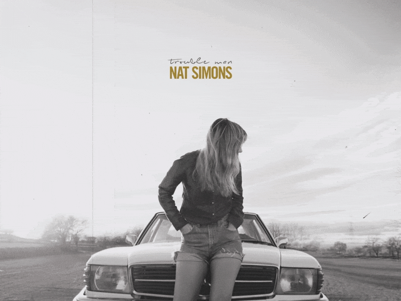 Nat Simmons -Trouble Man car folk music hair rock rock and roll