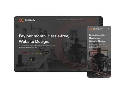 Simplify website design