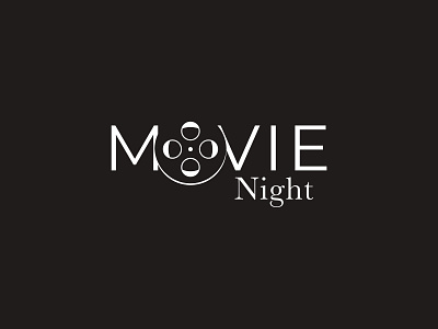 Movie Night logo design