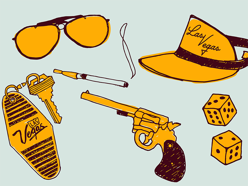 fear and loathing in las vegas illustrations