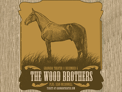 The Wood Brothers concert dallas distressed granada theater horse live music music texas the wood brothers vintage