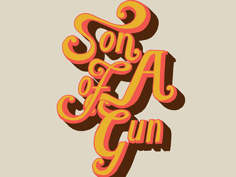 Treat yourself... to both fat swashes AND ball terminals 70s ball terminals fat swashes hand lettering illustration script lettering typographic illustration typography