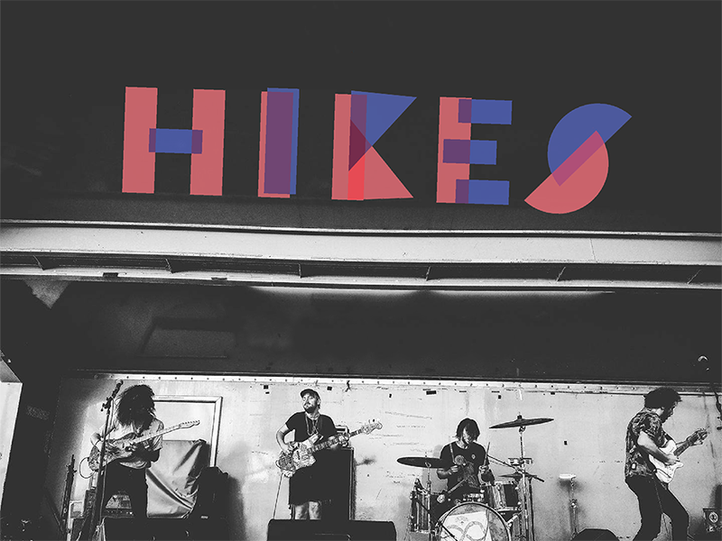 Craftin' around with type treatment geometric shapes paper exploration type treatment craft live music local music denton music