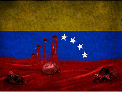 Venezuela Revolution art engaged illustration politic poster revolution venezuela