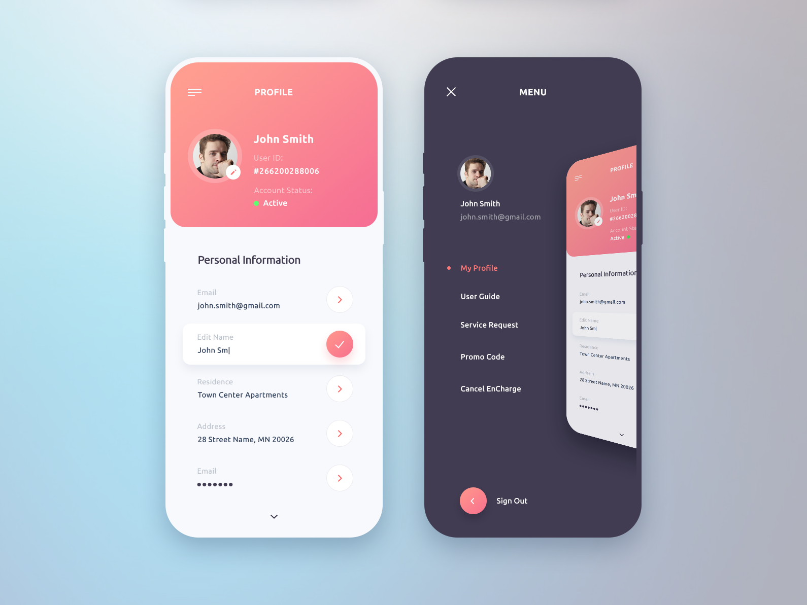 App design by Brendox on Dribbble