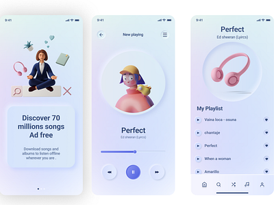 Music APP Design