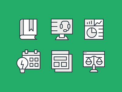 Klaviyo Iconography 2020 branding computer design icon iconography identity illustration stats vector