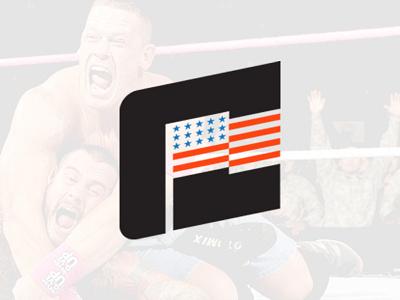 WWE: John Cena Licensing Art badge branding cena icon identity licensing lockup logo typography wrestling wwe