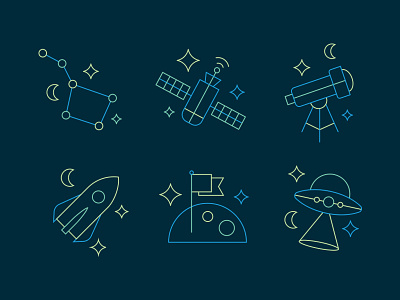 Space Icon Set