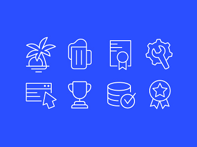 Random Icons No.1 award beer cbcoombs coins cursor icon internet tools trophy vacation web wrench
