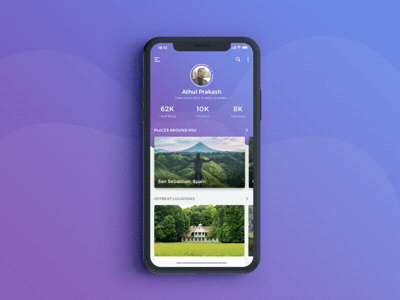 Travel App Concept