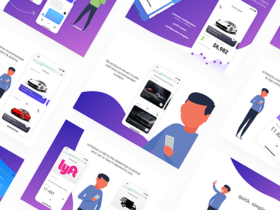 Product Pitch artwork design illustration infograhic layout mobile ui ux vector visual design webapp