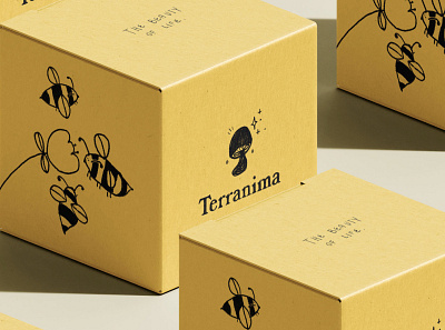 Terranima Packaging & Branding branding design graphic design illustration logo