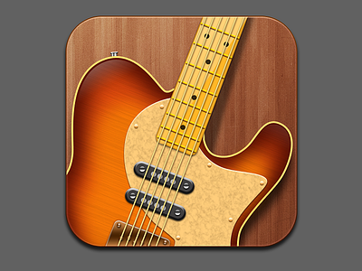 Guitar mee app application design guitar icon ios iphone picture tools uerinterface ui visual
