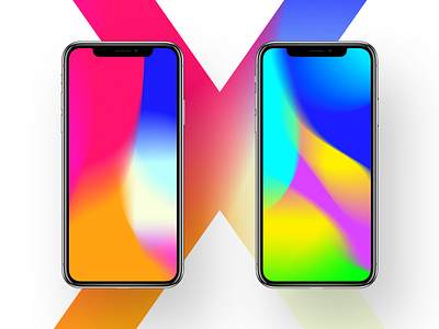 iphoneX style wallpaper app design free ios iphonex loops studio ui ux visual wallpaper