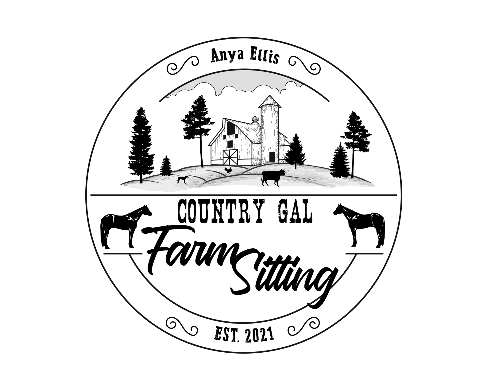 Country Gal Logo by Abigail Carpenter on Dribbble