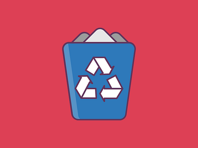 Dustbin bin blue dust bin dustbin paper papers recycle recycle bin